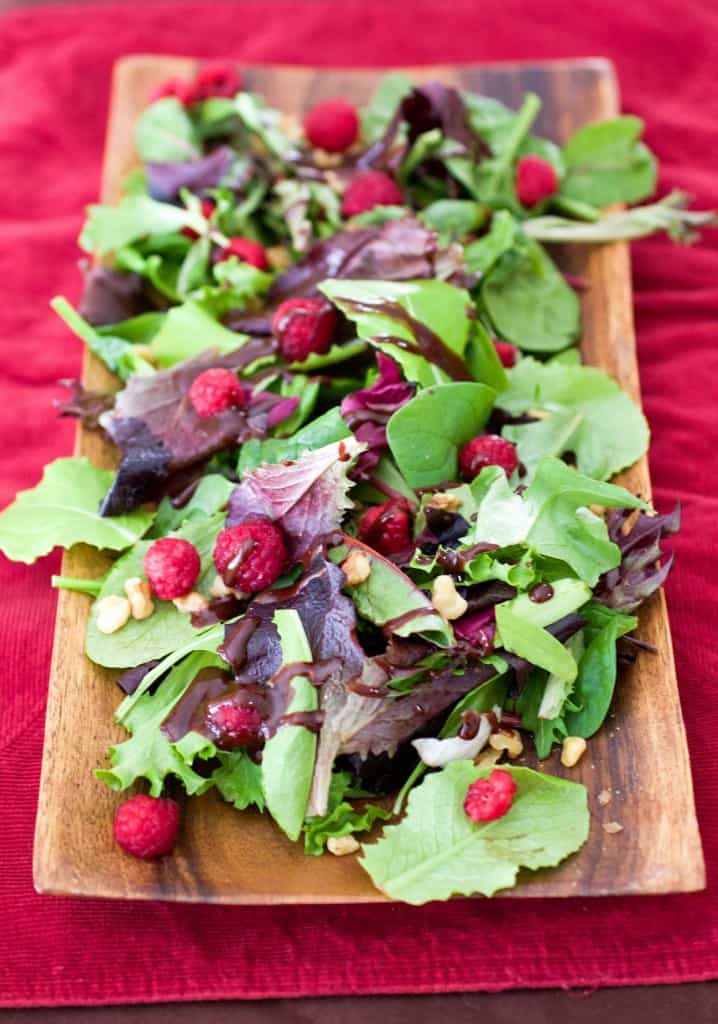 Salad-with-Chocolate-Balsamic-Vinaigrette