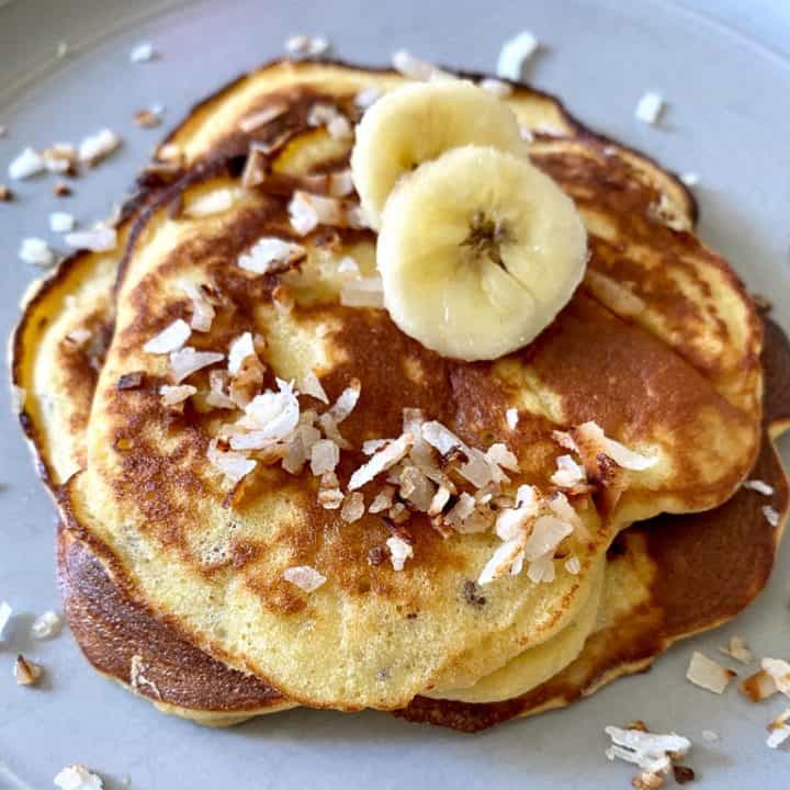 Banana Protein Pancakes | Adventures in the Kitchen